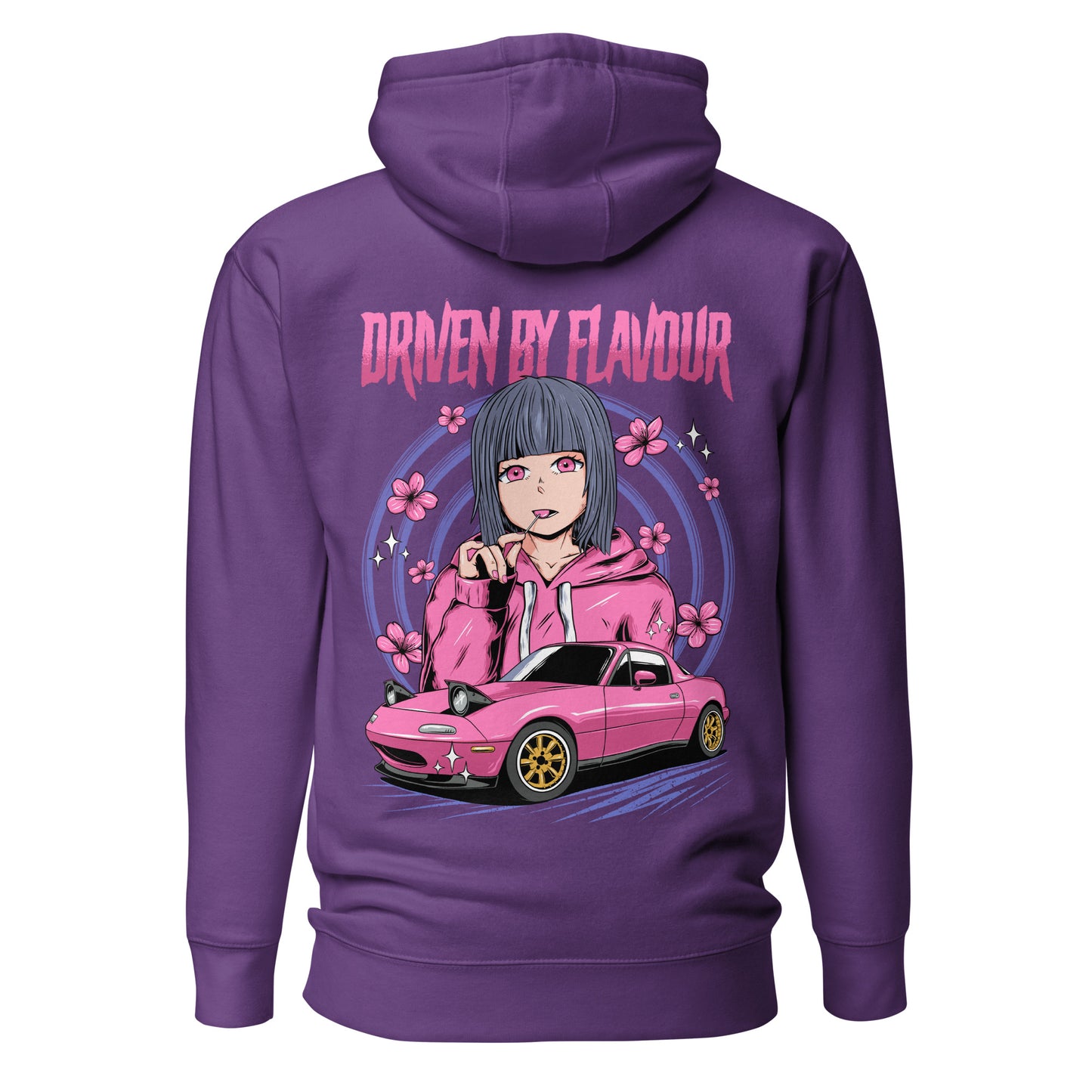 Driven by Flavor Mazda & Anime Fusion Hoodie