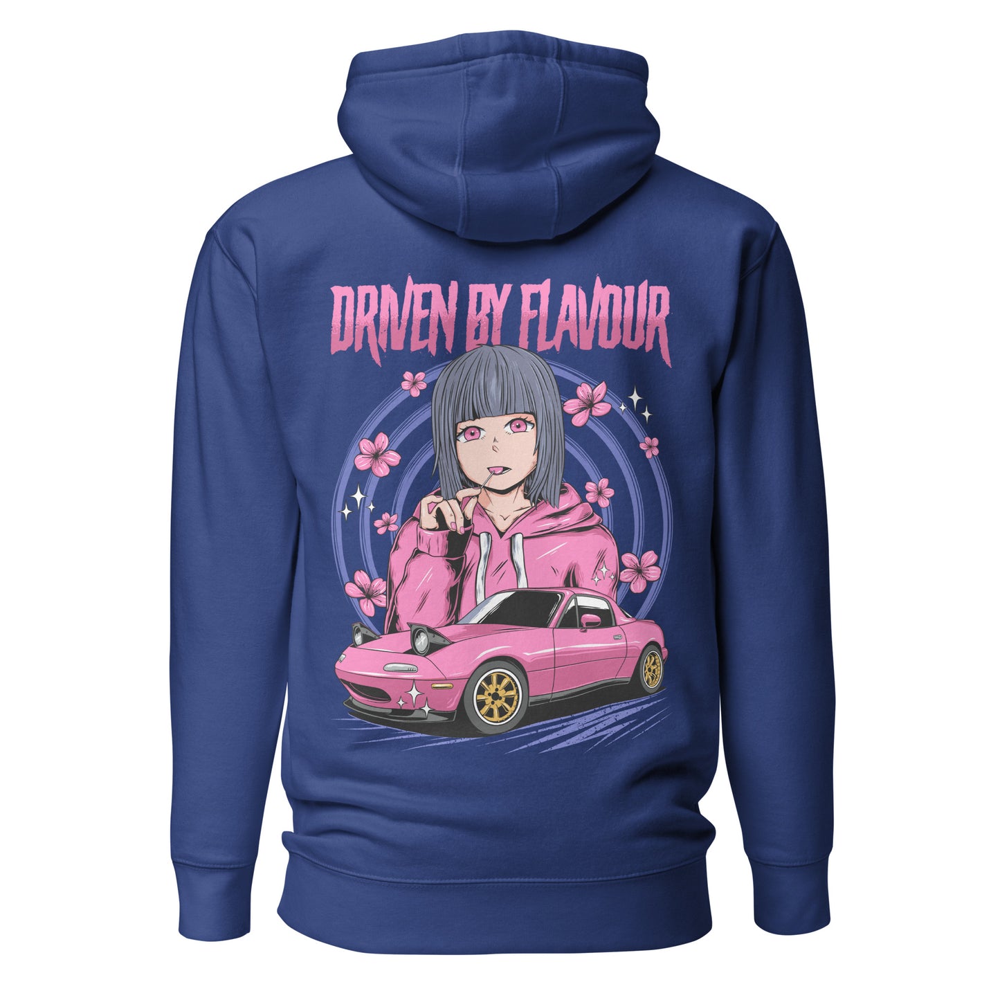 Driven by Flavor Mazda & Anime Fusion Hoodie