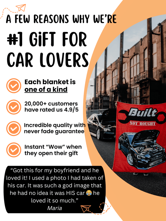 Make Cars Great Again Custom Car Fleece Blanket