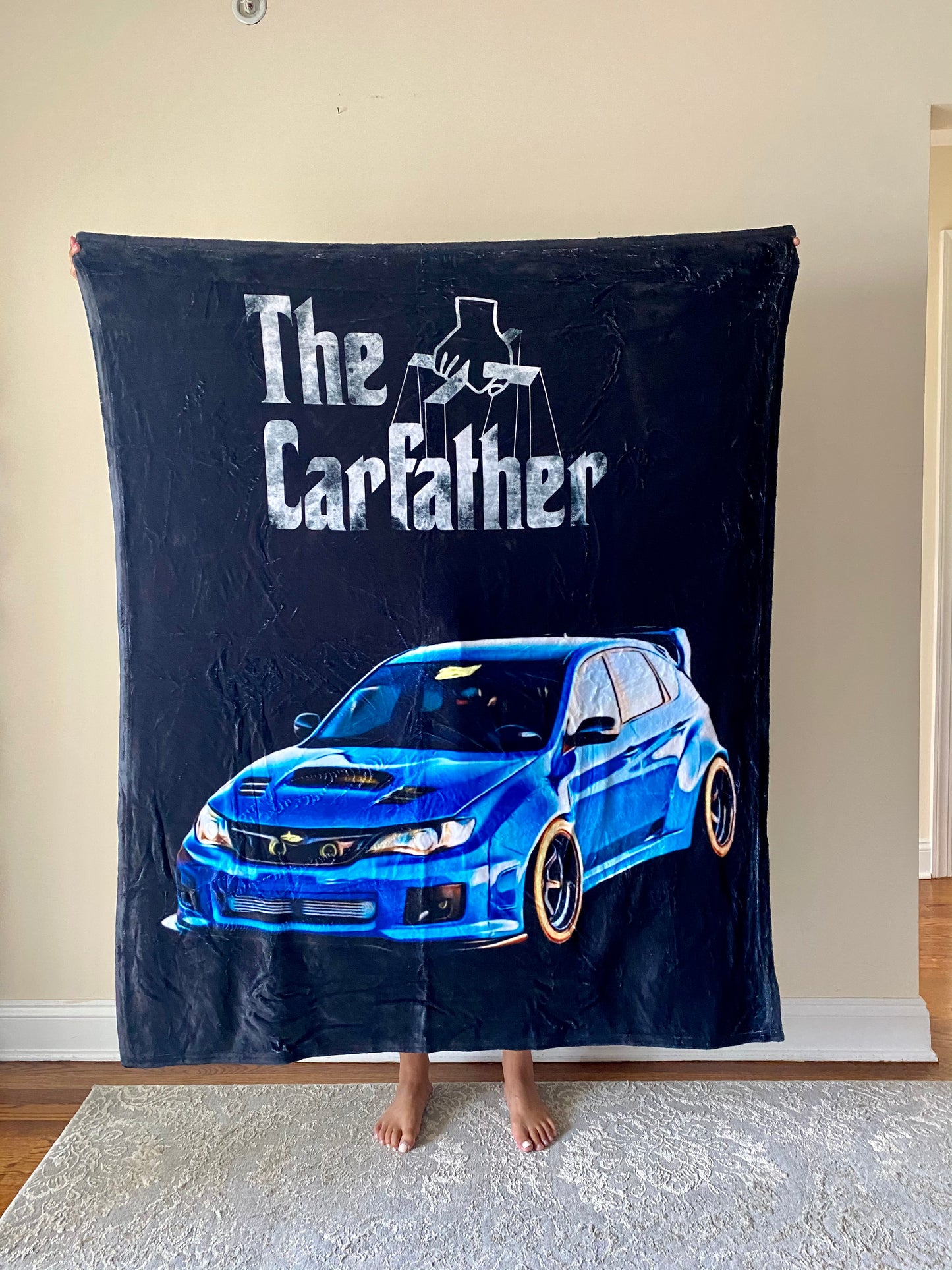 Carfather Custom Car Fleece Blanket