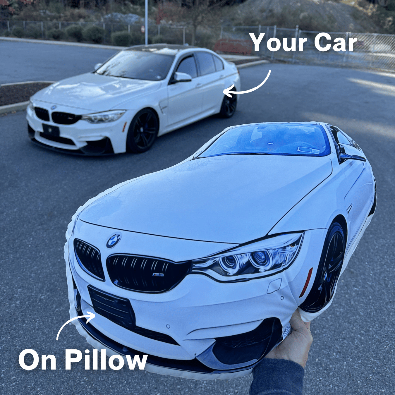Custom Car Pillow – My Car Blanket