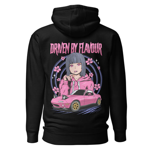 Driven by Flavor Mazda & Anime Fusion Hoodie