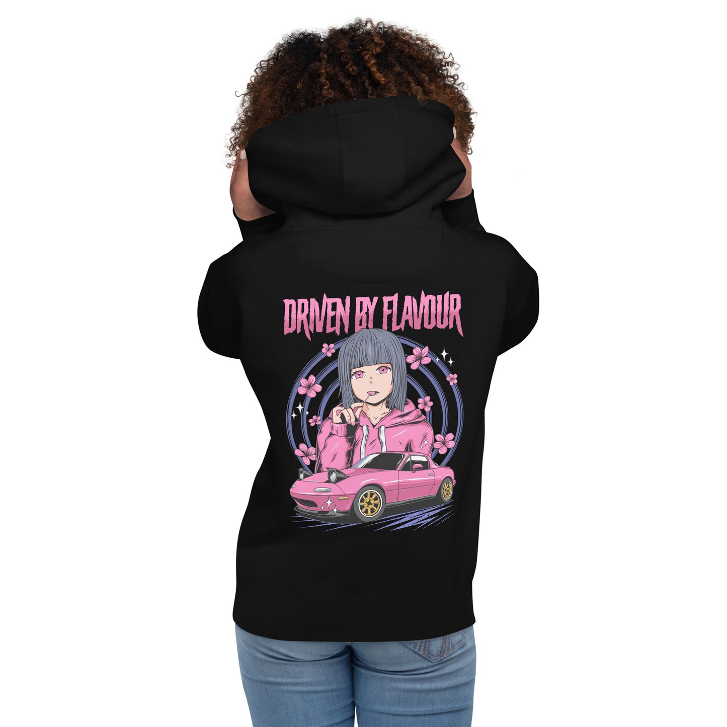 Driven by Flavor Mazda & Anime Fusion Hoodie