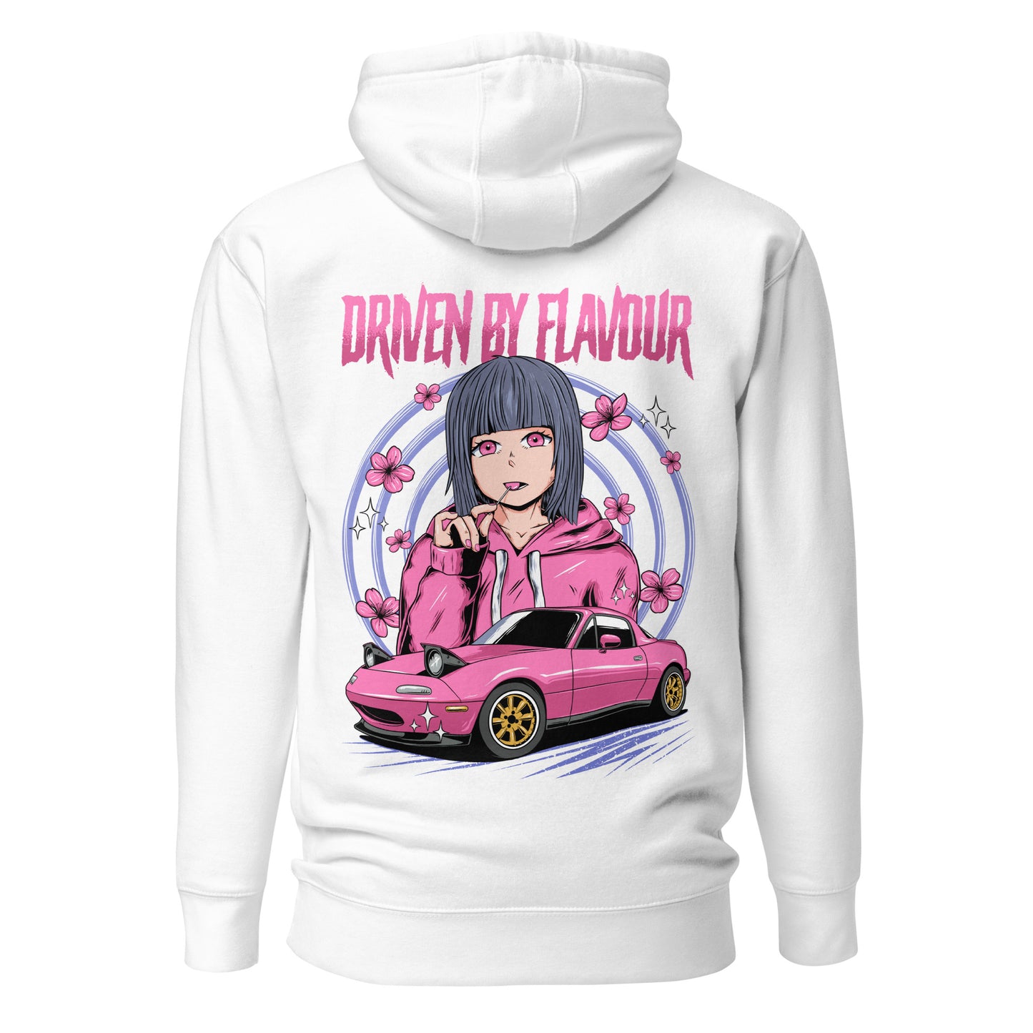 Driven by Flavor Mazda & Anime Fusion Hoodie