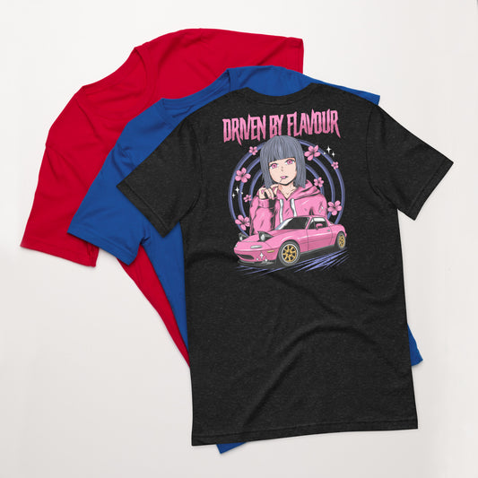 Driven by Flavor & Anime Fusion T-Shirt