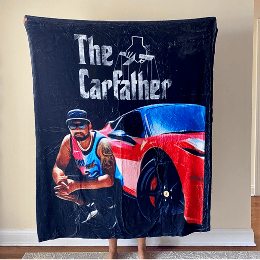 Carfather Custom Car Fleece Blanket