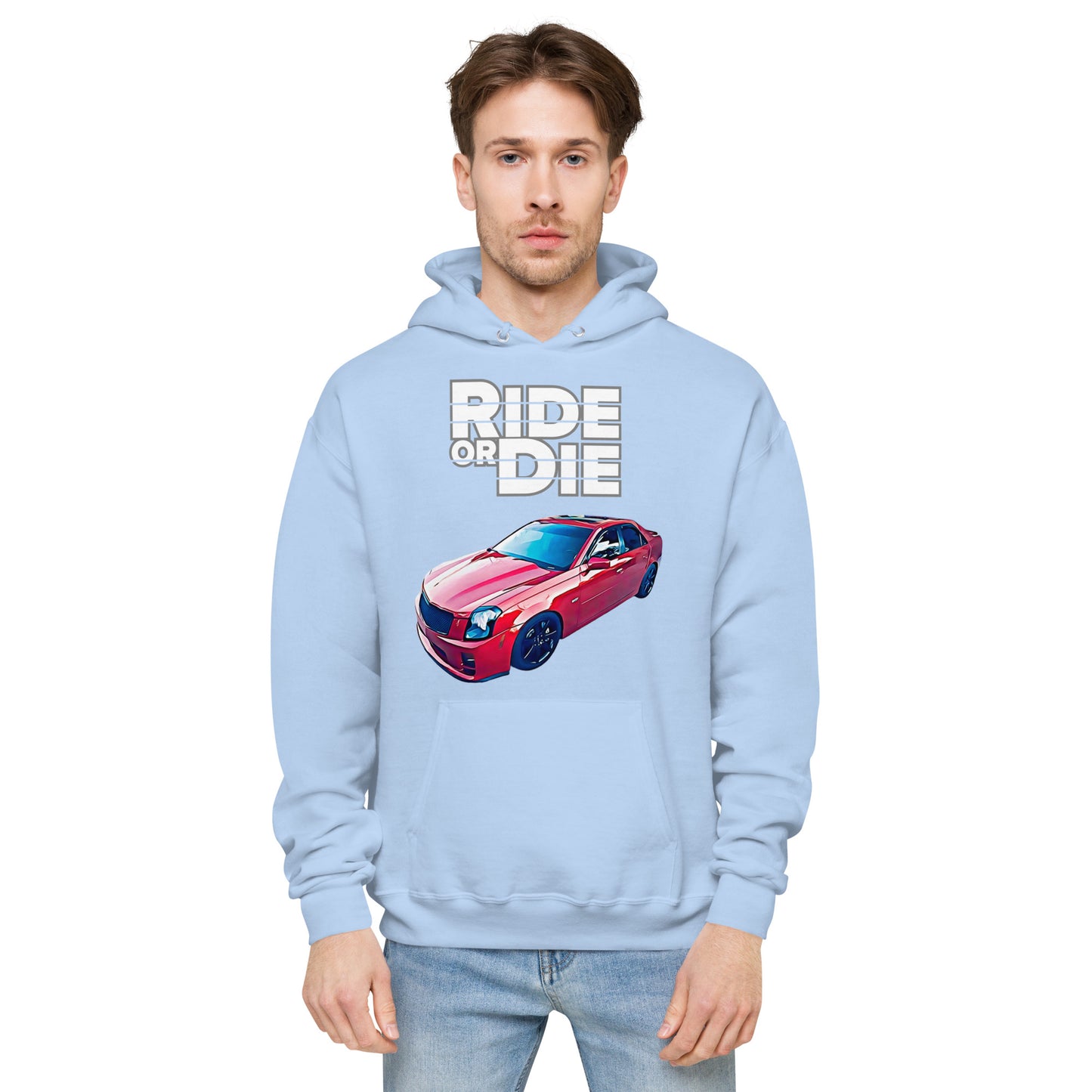 Ride or Die Custom Car Hoodie